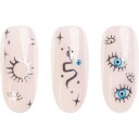 NEONAIL Let Them Glow Nail Stickers Boho Silver