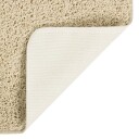 vidaXL Flossteppe kremhvit 200x290 cm sklisikkert