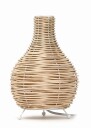 Platinet 45755 Rattan Bordlampe   E14 25W Lys Brun