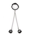 Easytoys Leather Collar With Anklecuff
