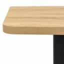  Bistrobord eikefarge 78,5x78,5x107 cm 321930