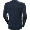 Helly hansen Lifa Merino Midweight Crew ulltrøye herre Mørk blå XL