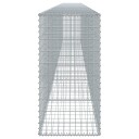  Gabionkurv med deksel 700x50x100 cm galvanisert jern