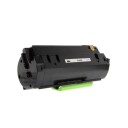 60F2000, Tonerkassett, erstatter Lexmark 602, svart, 2.500 sider, inkClub