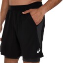 Asics Løpeshorts Road 2n1 7in Short Svart