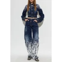 Dsquared2 Dame Jeans Blå 3XS,