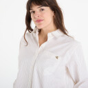 Calvin Klein Jeans Yarndye Cotton Poplin Relaxed Sh Cream L