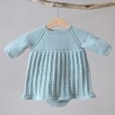 Bluum Babykjole Ida Med Body Garnpakke Soft Merino Ull