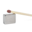 SuperMagneter Neodymium Blokkmagnet 13 X 10 X 5 Mm - Bæreevne 3,9 Kg