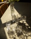 Ferm Living Ripple Hvitvinsglass 2 pakning   Clear