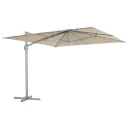 Brafab Vinovo parasoll 300x300 cm Light grey / Khaki