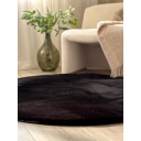 Ryematte Heaven Rund   200x200 cm Svart
