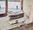 Lovely Linen løper 47x150 cm offwhite