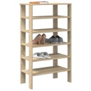 Skohylle sonoma eik 61x32x105 cm konstruert tre 8721158648938