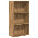 Bokhylle artisan eik 60x30x114 cm konstruert tre