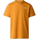 The North Face Men"s Evolution Simple Dome Regular T Shirt Dust Orange M