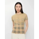 Burberry Dame Topper Beige M,