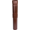 Plastmo balkongsluk Ø75mm brun