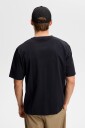 J.Lindeberg Hale Heavy Logo T Shirt Black