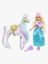 Dreameez Motedukke Vinterprinsesse med Hest
