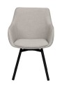 Rowico Home Alison spisestuestol Beige/svart Beige