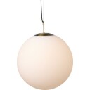 Nielsen Light Nora kafépendel opal/messing Ø50 cm