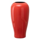 Bigbuy Home Vase 21,5 X 21,5 X 41 Cm Keramikk Oransje