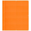 vidaXL Balkongskjerm oransje 120x1000 cm 100 % polyester oxford