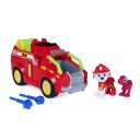 Paw Patrol Bil Dino Brannredning Truck Dino Filmen Marshal Paw Patrol Onesize Bil Rød