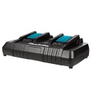 Makita DC18RD Dobbel Batterilader 14.4V/18V med Original Egenskaper