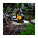 STAR TRADING 479-86 MELILLA FLAME DEKORATIVT LYS, RAV