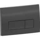 GEBERIT Delta50 2-spylers betjeningsplate svart