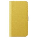 INCOVER Samsung Galaxy A24 PU Litchi Skin Flip Deksel med Magnetisk Luk - Gul
