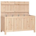 vidaXL Putekasse 121x55x64 cm heltre furu