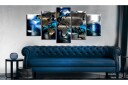 Bilde With Azure Accent 100x50 Artgeist sp. z o. o.