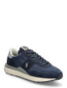 Polo Ralph Lauren Train 89 Suede & Oxford Sneaker   Navy   40