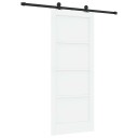  Skyvedør Hvit og svart 83 x 202 cm Heltre furu