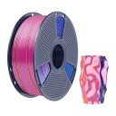 Sunlu Pla+ Silk Tre-Farget Filament 1.75 Mm 1 Kg (Rød-Gul-Blå)