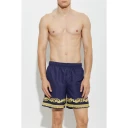 Versace, Herre, Svømmetøy, Blå, 3XL,