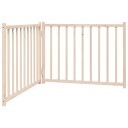 Vidaxl Hundeport Sammenleggbar 2 Paneler 160 cm Heltre Gran