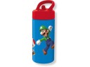 Stor Sipper Water Bottle 410ml Super Mario 088808718-21401