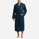 Ralph Lauren Classic Lounge Robe - Holiday Bear Tartan Gb S/M