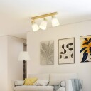 LED taklampe 40W – justerbare hoder trefinish