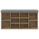  Skohylle artisan eik 102x32x50 cm konstruert tre 8721158446206