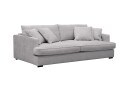 Rossita Lyx 2,5 seters ekstra dyp sofa i chenille   Grå