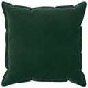 vidaXL Putetrekk 6 pcs HOUTEN Mørkegrønn 80 x 80 cm Fløyel