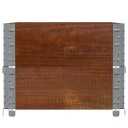  Pallekarmer 2 stk brun 100x50 cm heltre furu