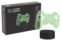 Manta SNL57RGB LED lampe ??? Gamepad RGB 3D Dekorasjon