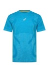 Asics Road Seamless Ss Top Blue XL