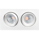 SG Armaturen Junistar lux square 2x hvid 2700k